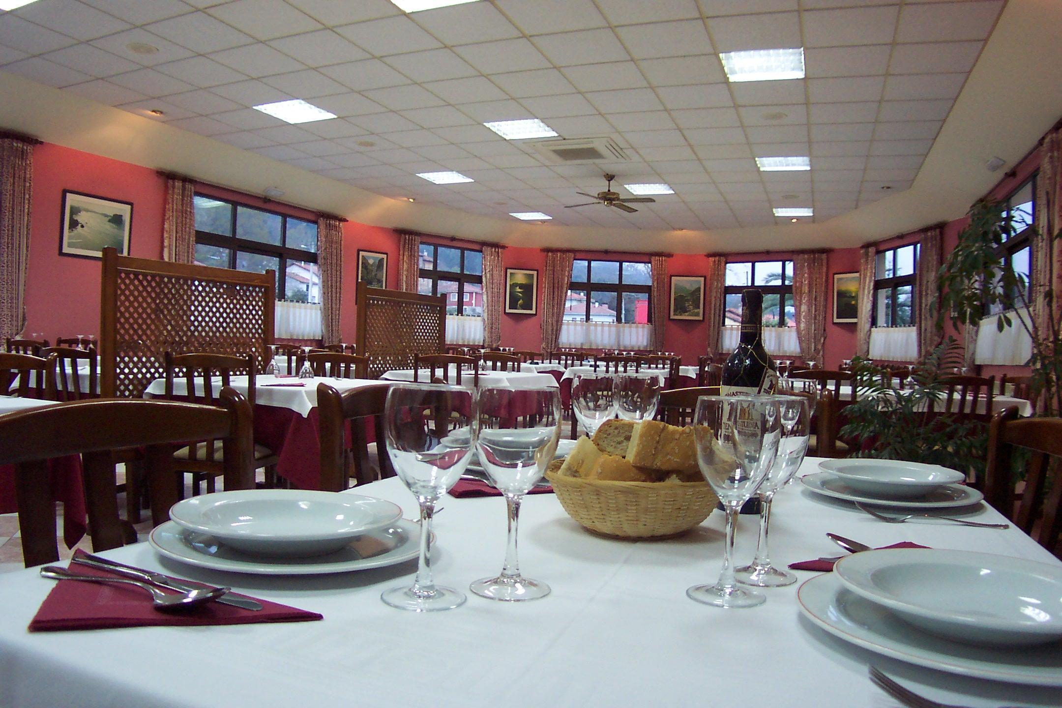 Hotel Bufon De Arenillas Vidiago Restaurang bild